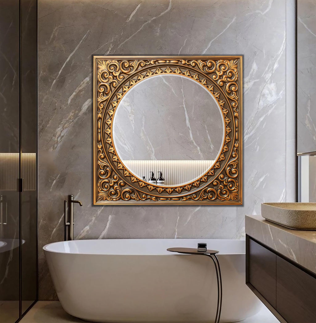 Customizable Mirror, Wall Art as Mirror | Decorative Mirror | Large Statement Mirror