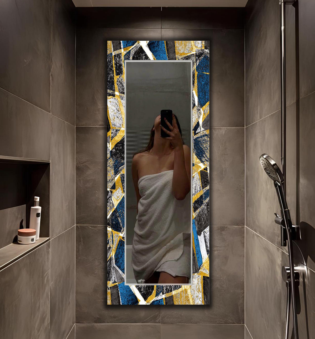 Customizable Mirror, Wall Art as Mirror | Decorative Mirror | Large Statement Mirror