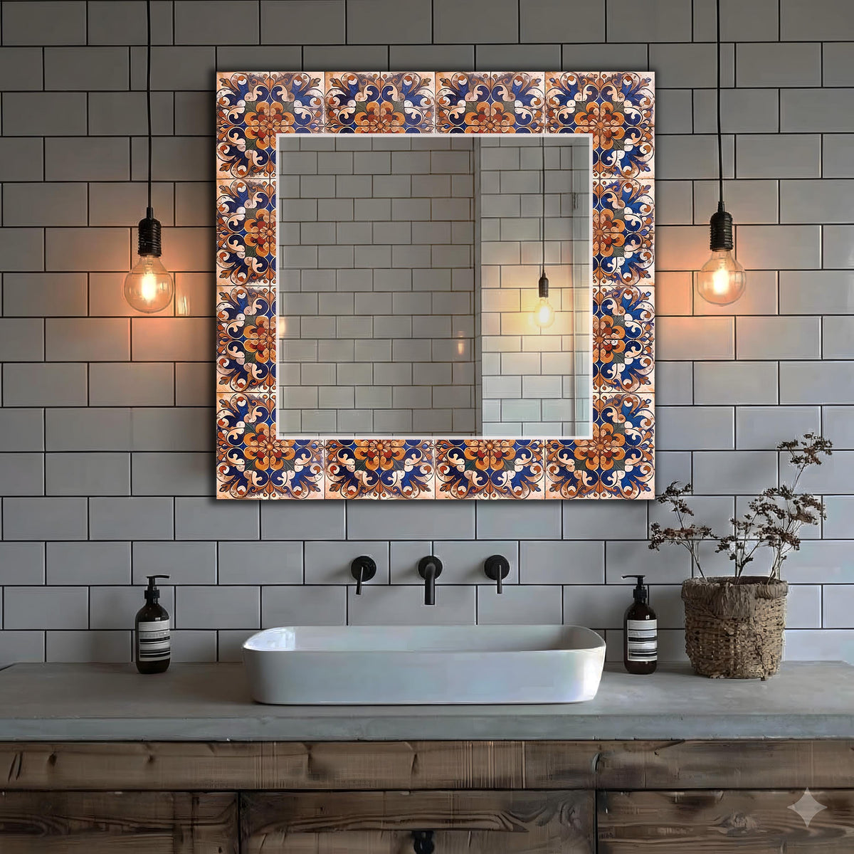 Customizable Mirror, Wall Art as Mirror | Decorative Mirror | Large Statement Mirror