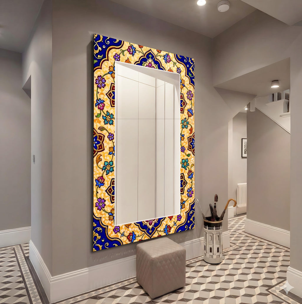 Customizable Mirror, Wall Art as Mirror | Decorative Mirror | Large Statement Mirror