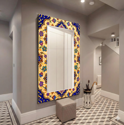 Customizable Mirror, Wall Art as Mirror | Decorative Mirror | Large Statement Mirror