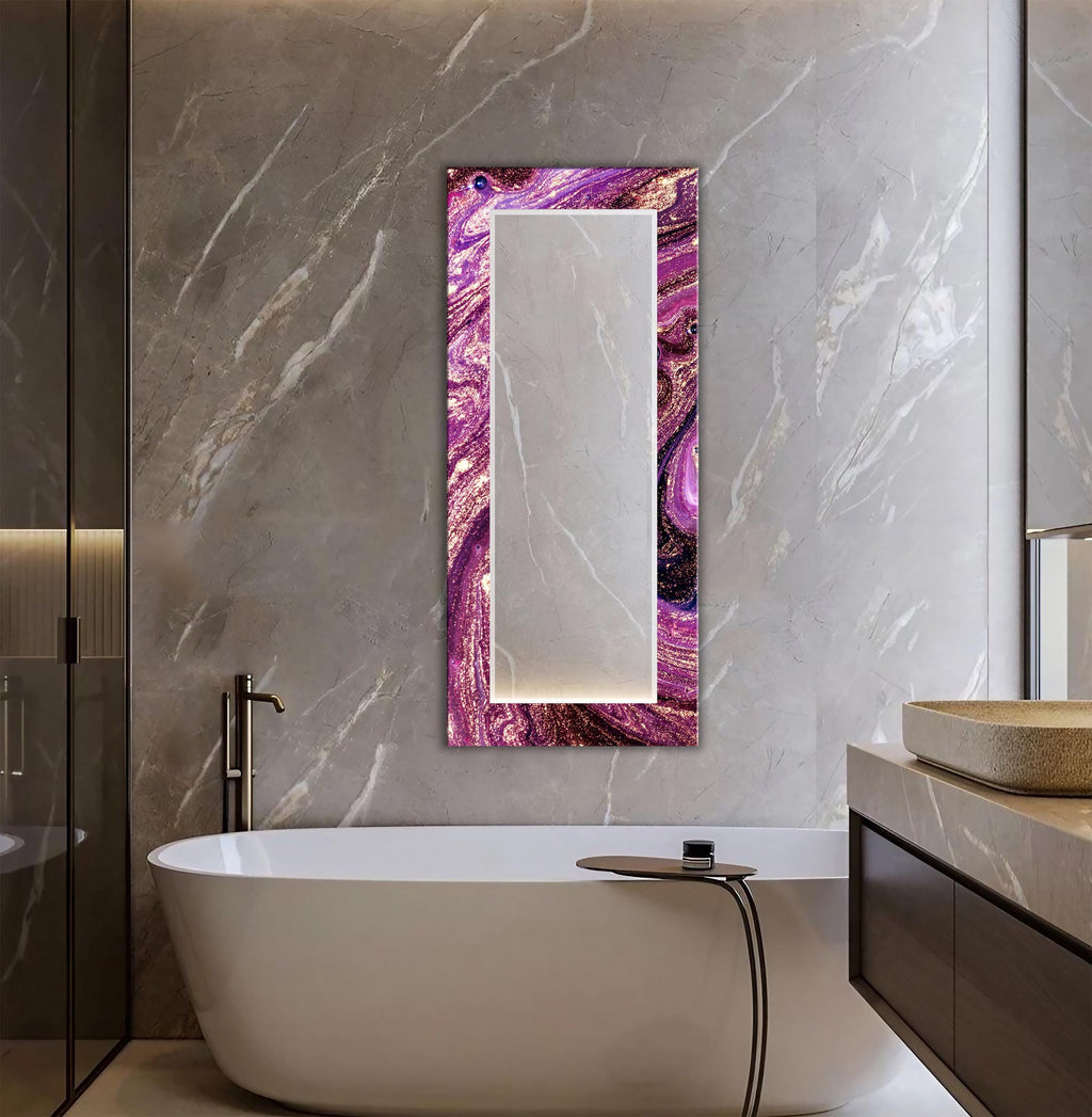 Customizable Mirror, Wall Art as Mirror | Decorative Mirror | Large Statement Mirror