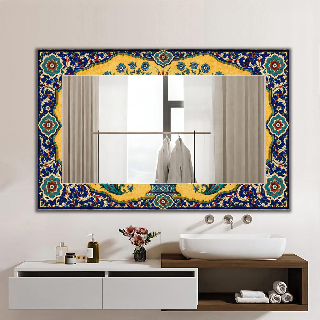 Customizable Mirror, Wall Art as Mirror | Decorative Mirror | Large Statement Mirror