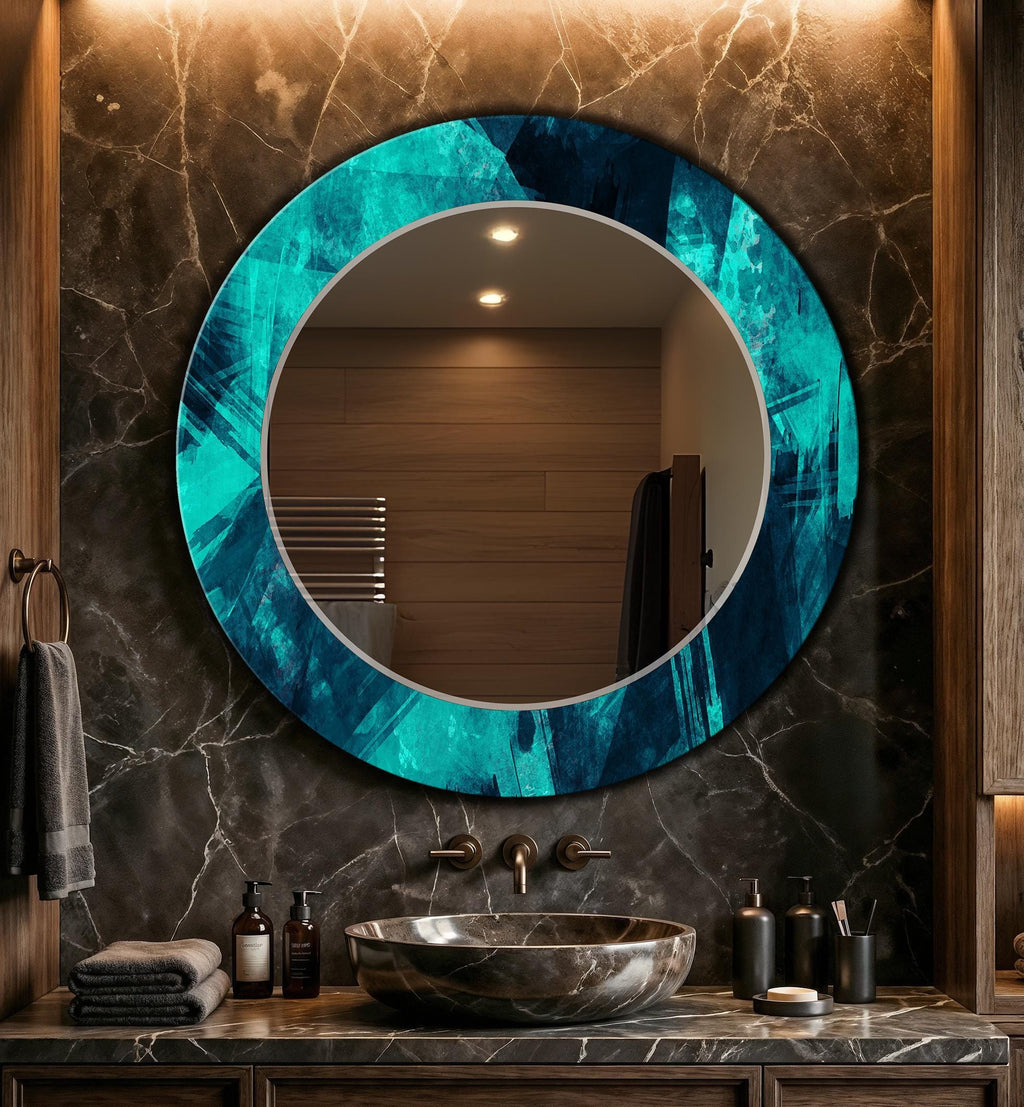 Customizable Mirror, Wall Art as Mirror | Decorative Mirror | Large Statement Mirror