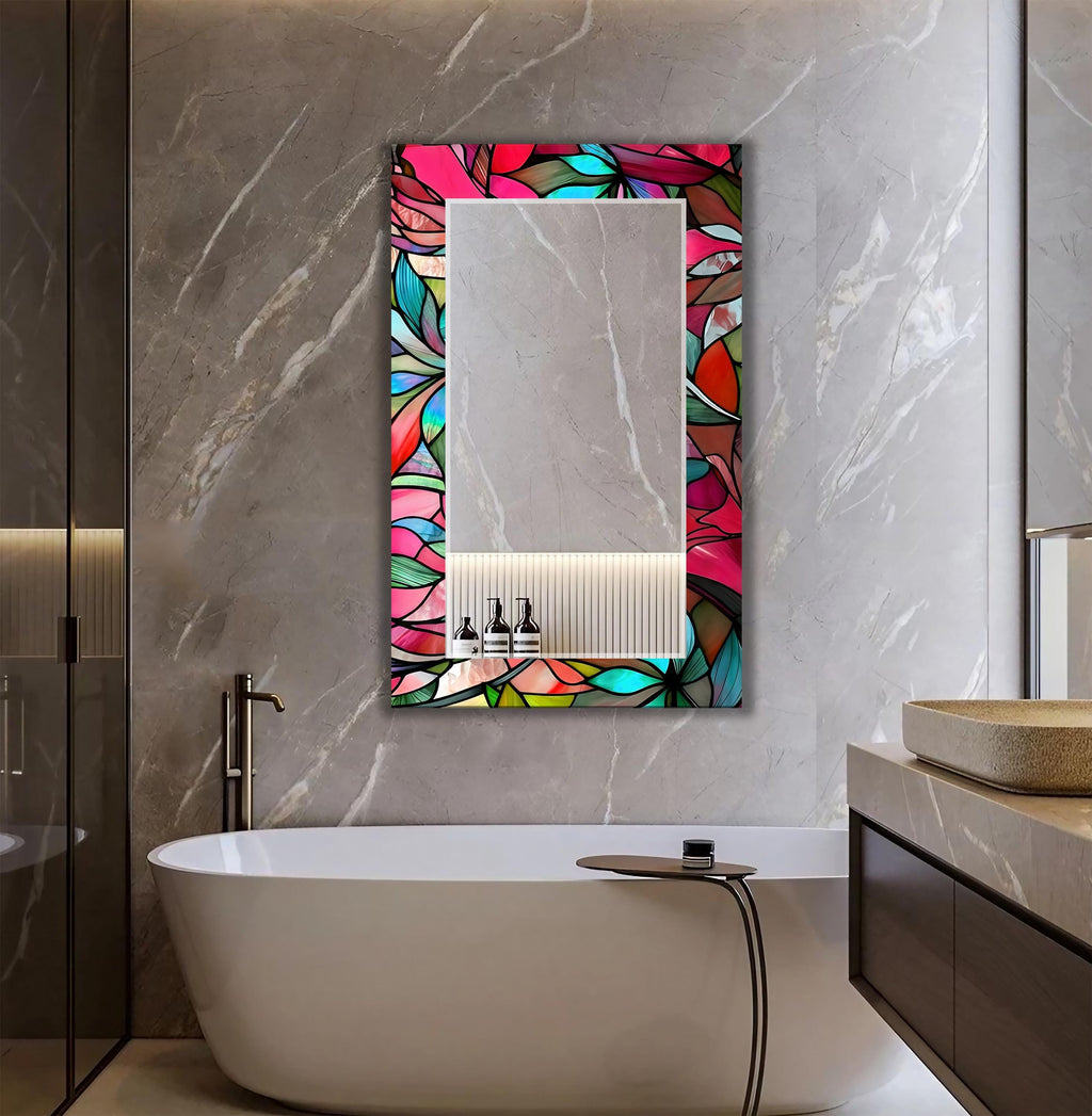 Customizable Mirror, Wall Art as Mirror | Decorative Mirror | Large Statement Mirror