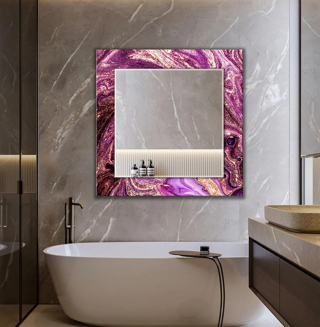 Customizable Mirror, Wall Art as Mirror | Decorative Mirror | Large Statement Mirror