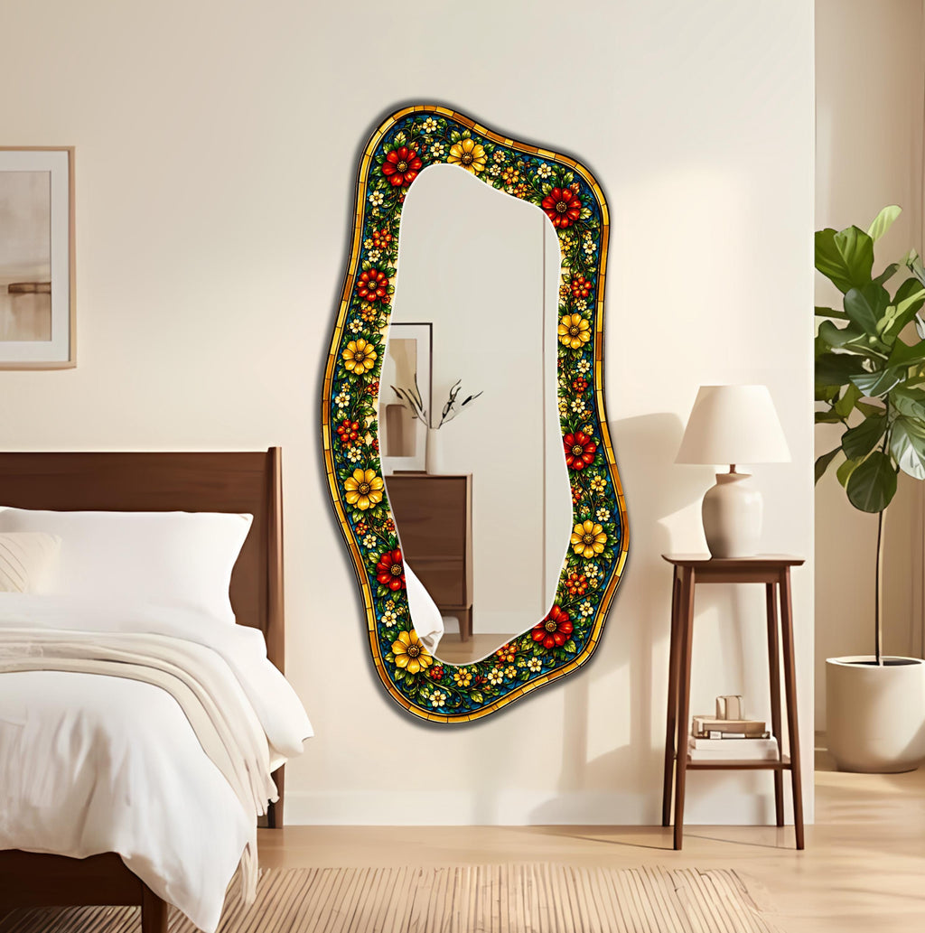 Customizable Mirror, Wall Art as Mirror | Decorative Mirror | Large Statement Mirror