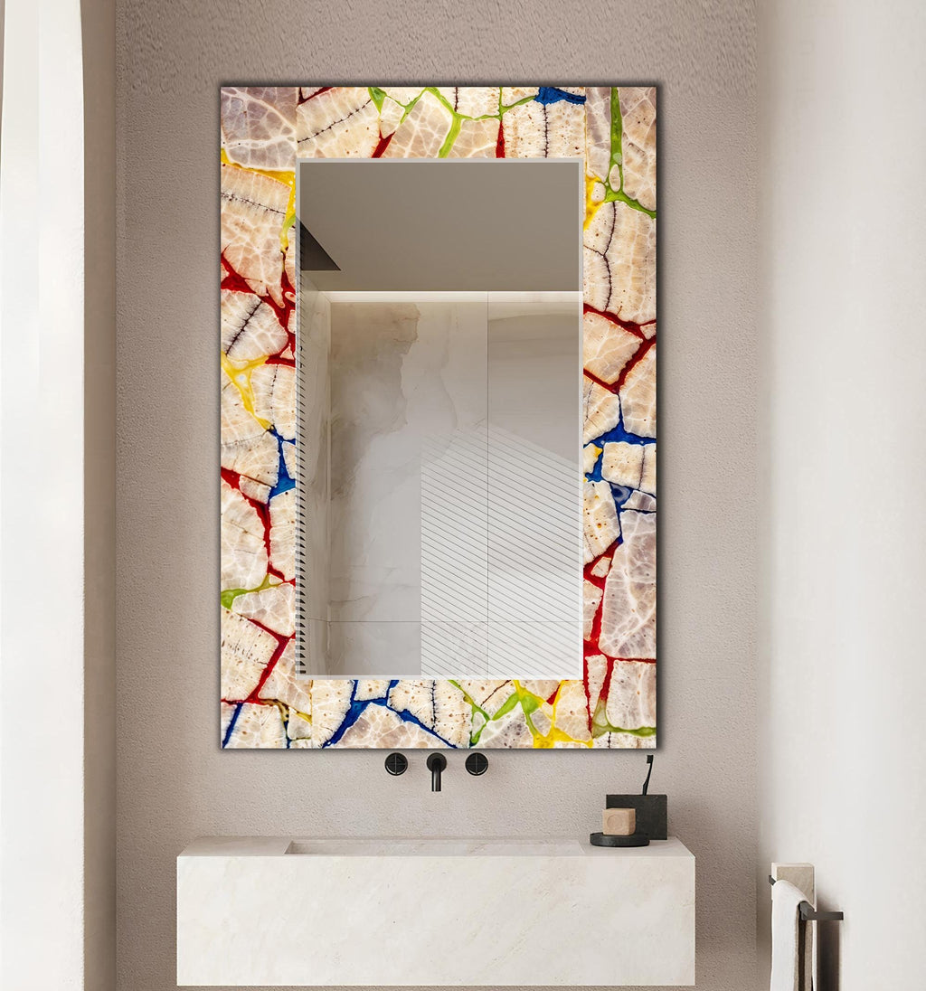 Customizable Mirror, Wall Art as Mirror | Decorative Mirror | Large Statement Mirror