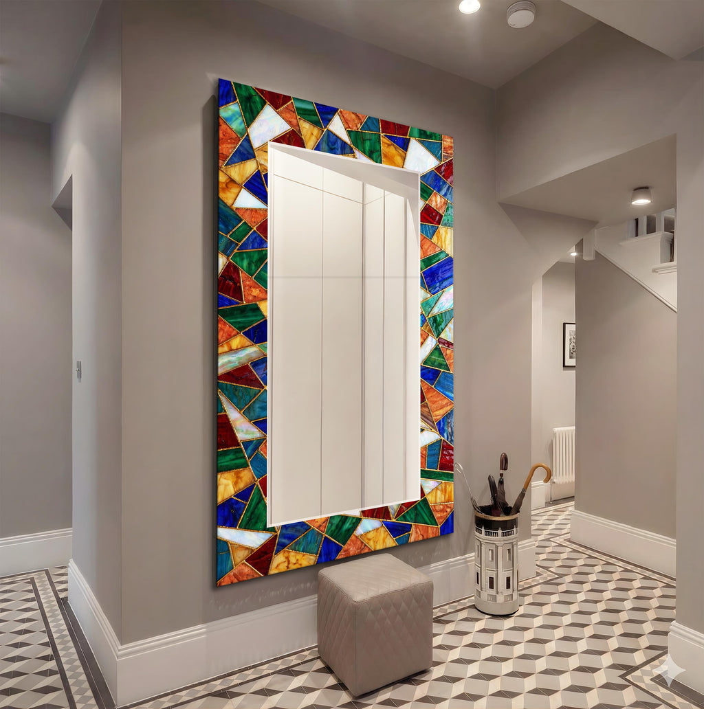 Customizable Mirror, Wall Art as Mirror | Decorative Mirror | Large Statement Mirror