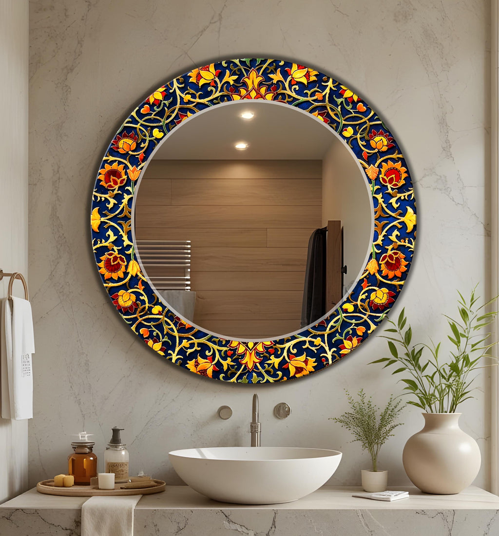 Customizable Mirror, Wall Art as Mirror | Decorative Mirror | Large Statement Mirror