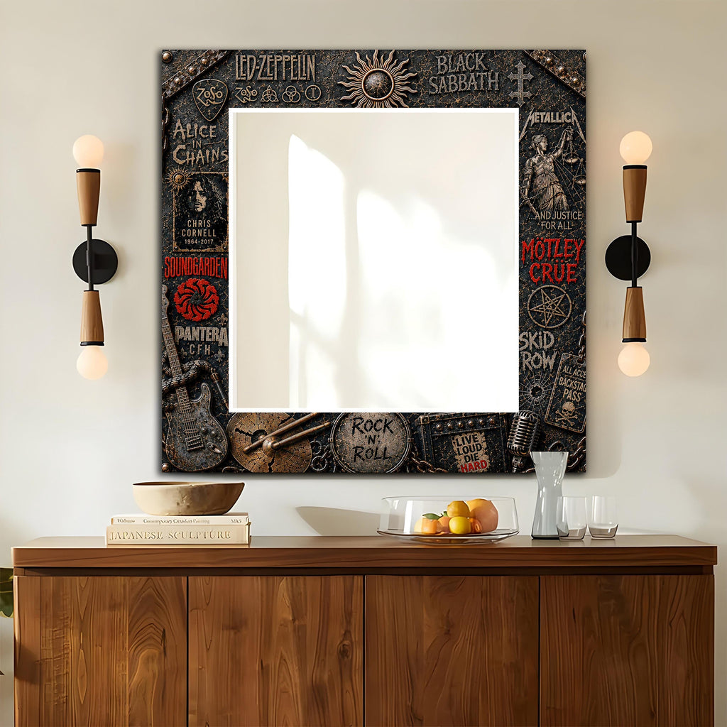 Customizable Mirror, Wall Art as Mirror | Decorative Mirror | Large Statement Mirror