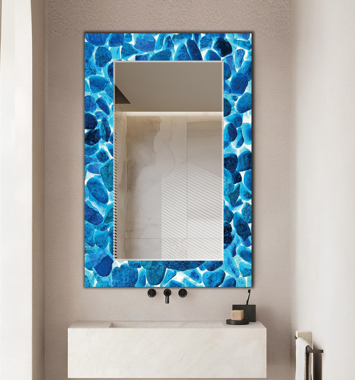 Customizable Mirror, Wall Art as Mirror | Decorative Mirror | Large Statement Mirror