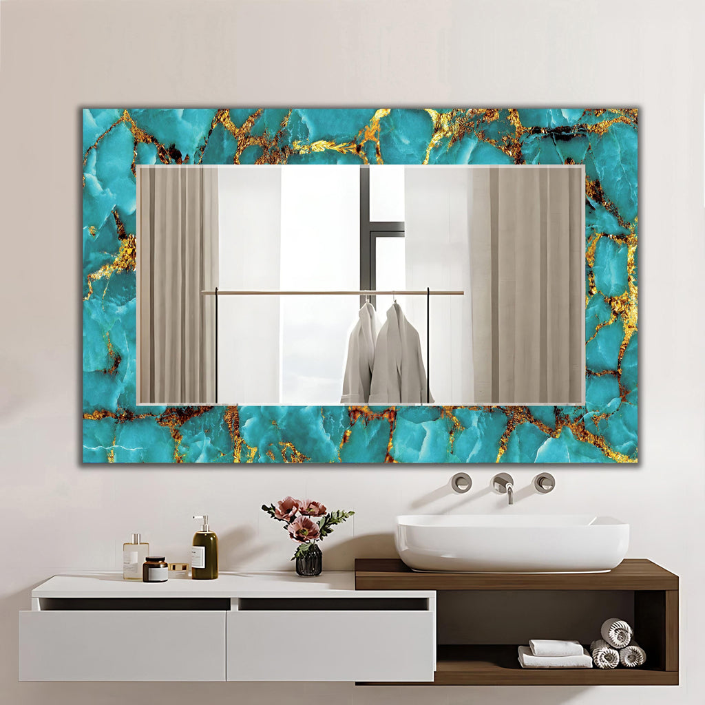 Customizable Mirror, Wall Art as Mirror | Decorative Mirror | Large Statement Mirror
