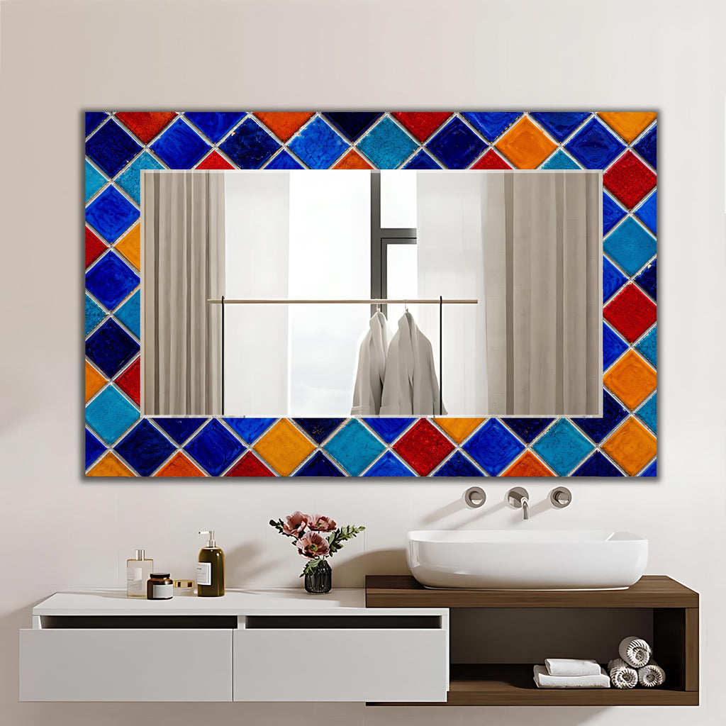 Customizable Mirror, Wall Art as Mirror | Decorative Mirror | Large Statement Mirror
