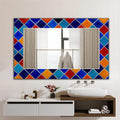 Customizable Mirror, Wall Art as Mirror | Decorative Mirror | Large Statement Mirror