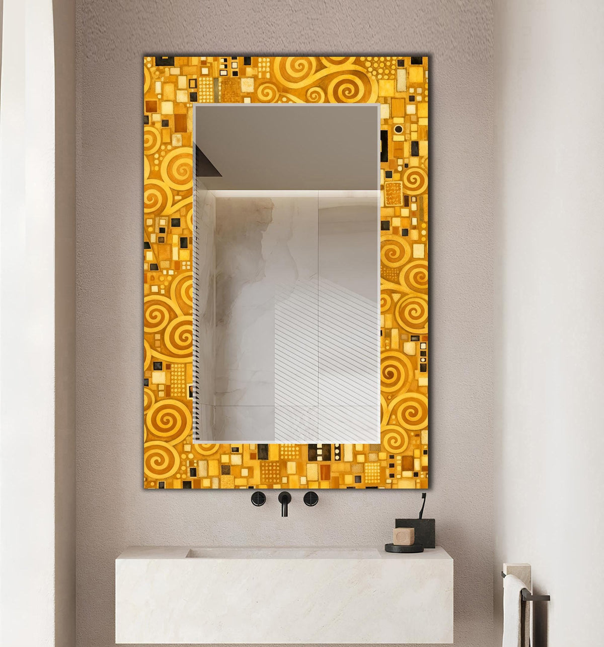 Customizable Mirror, Wall Art as Mirror | Decorative Mirror | Large Statement Mirror