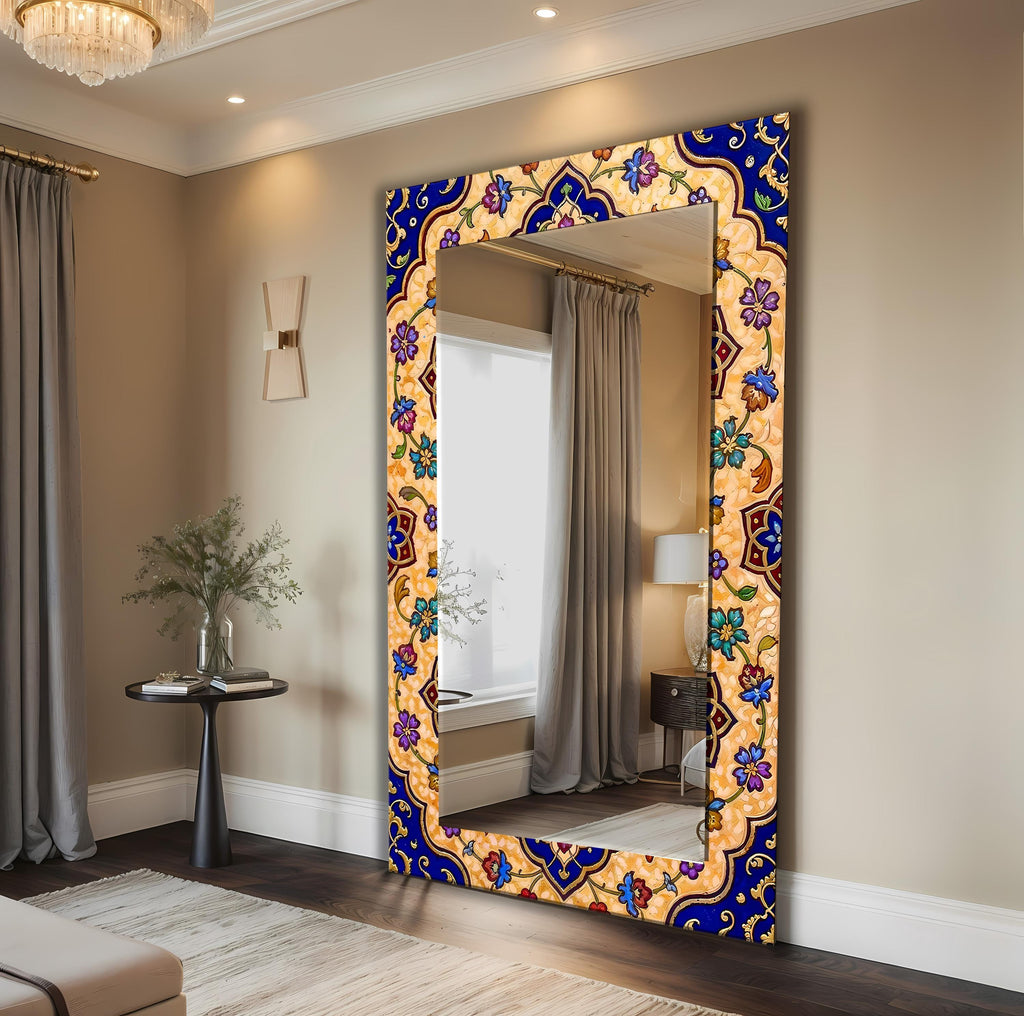 Customizable Mirror, Wall Art as Mirror | Decorative Mirror | Large Statement Mirror
