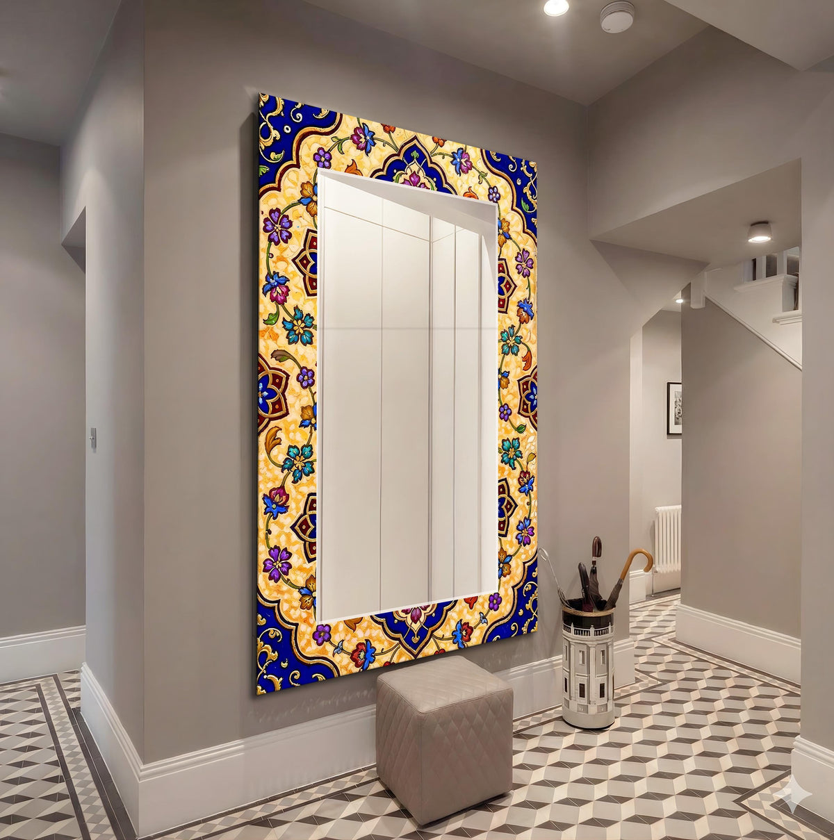 Customizable Mirror, Wall Art as Mirror | Decorative Mirror | Large Statement Mirror