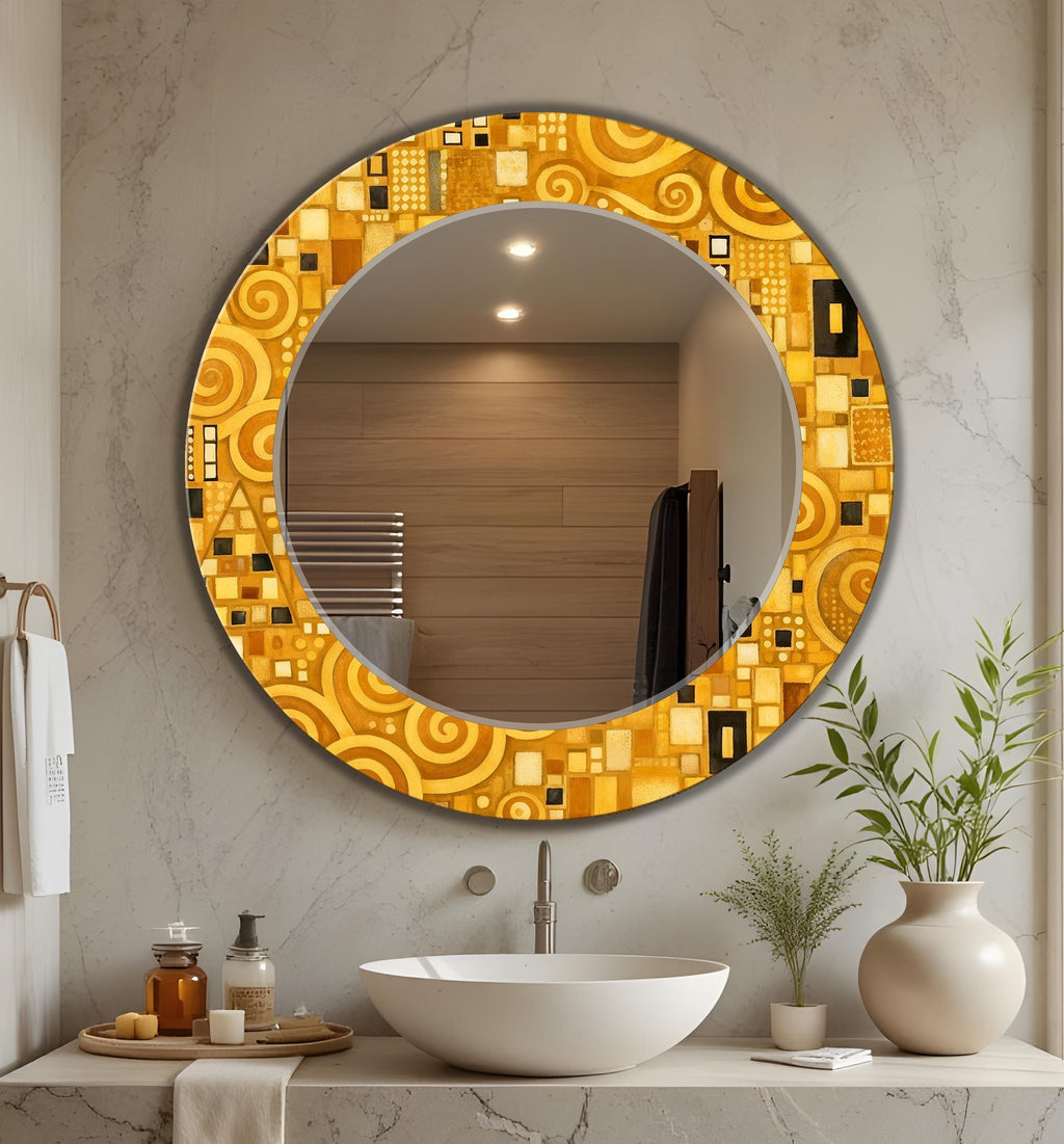 Customizable Mirror, Wall Art as Mirror | Decorative Mirror | Large Statement Mirror