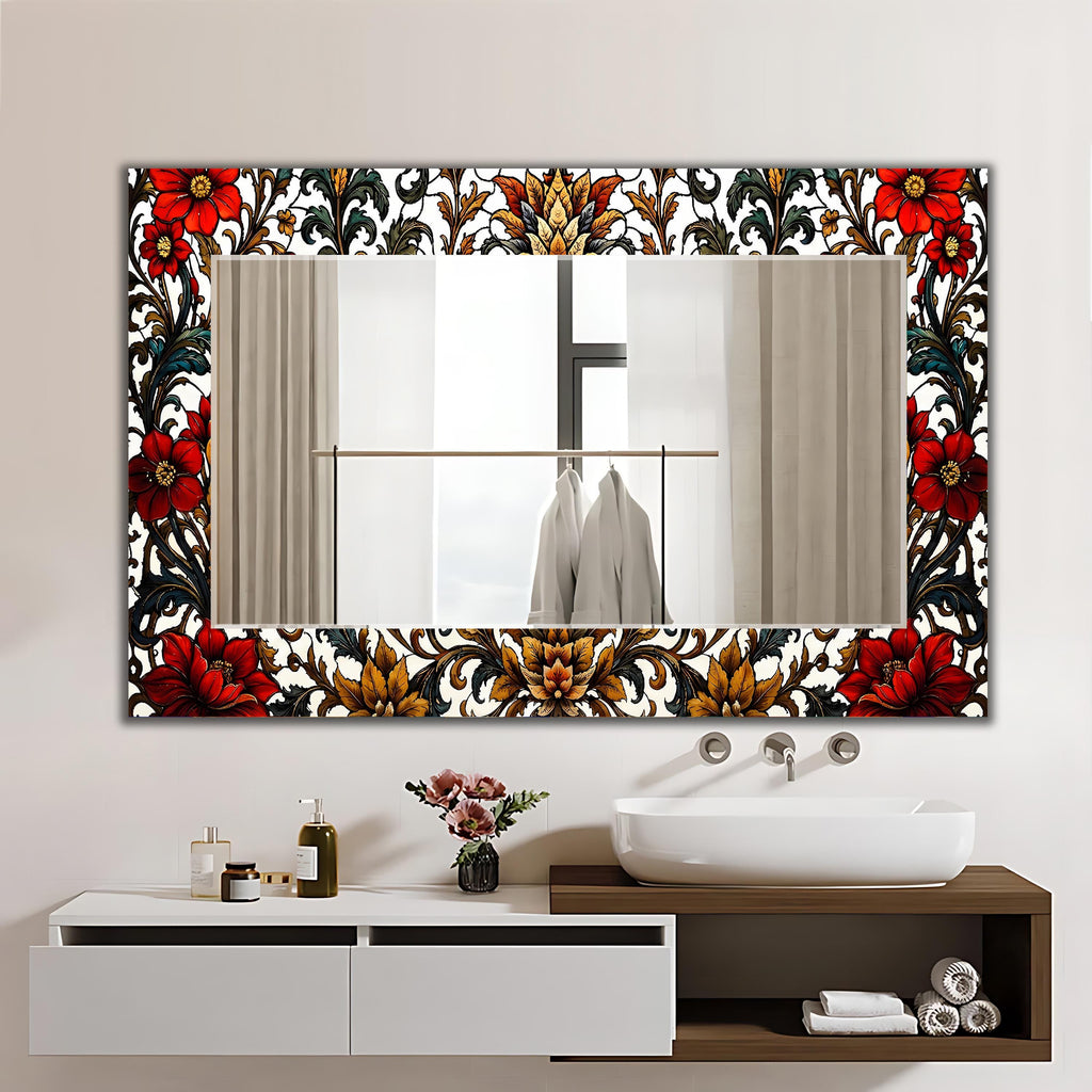 Customizable Mirror, Wall Art as Mirror | Decorative Mirror | Large Statement Mirror