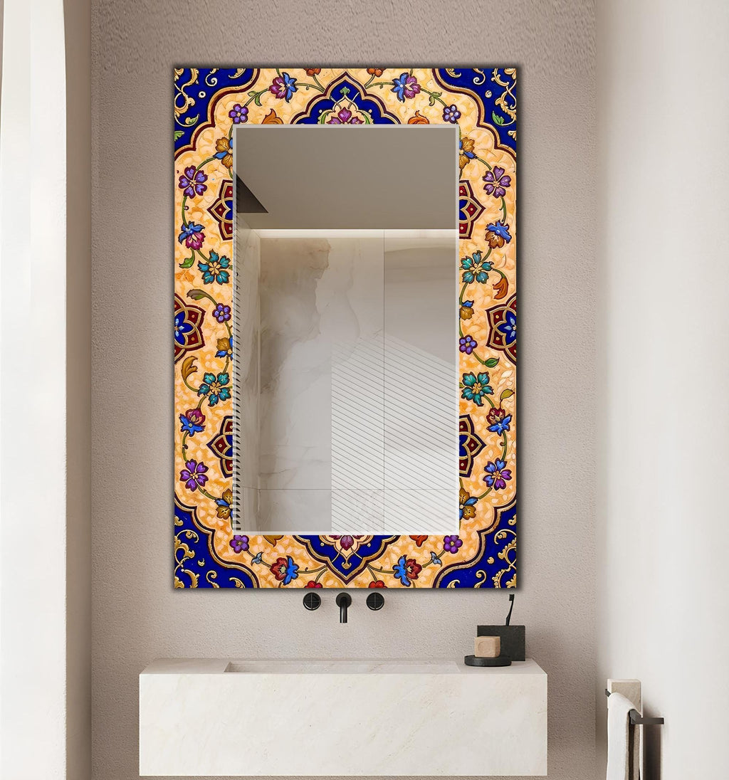 Customizable Mirror, Wall Art as Mirror | Decorative Mirror | Large Statement Mirror
