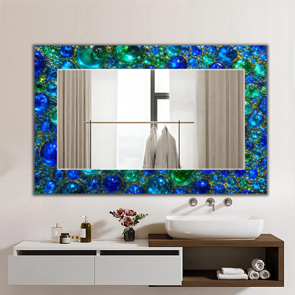 Customizable Mirror, Wall Art as Mirror | Decorative Mirror | Large Statement Mirror