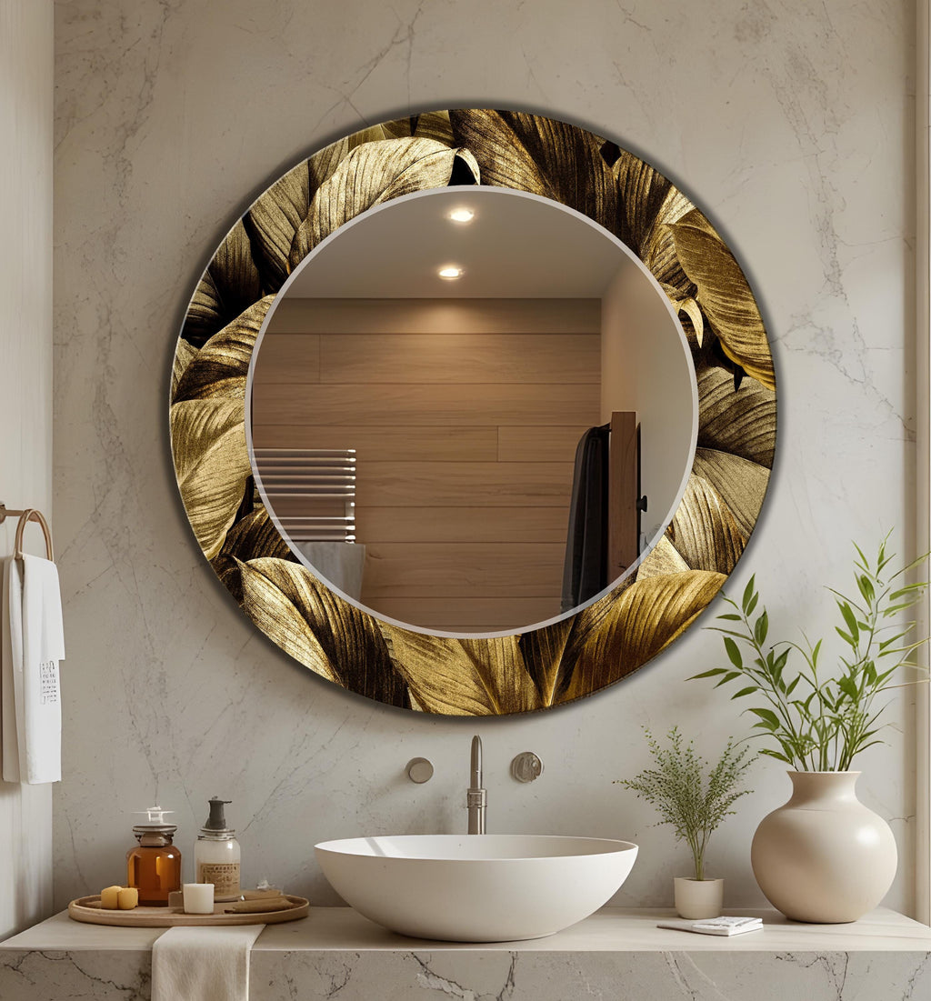 Customizable Mirror, Wall Art as Mirror | Decorative Mirror | Large Statement Mirror