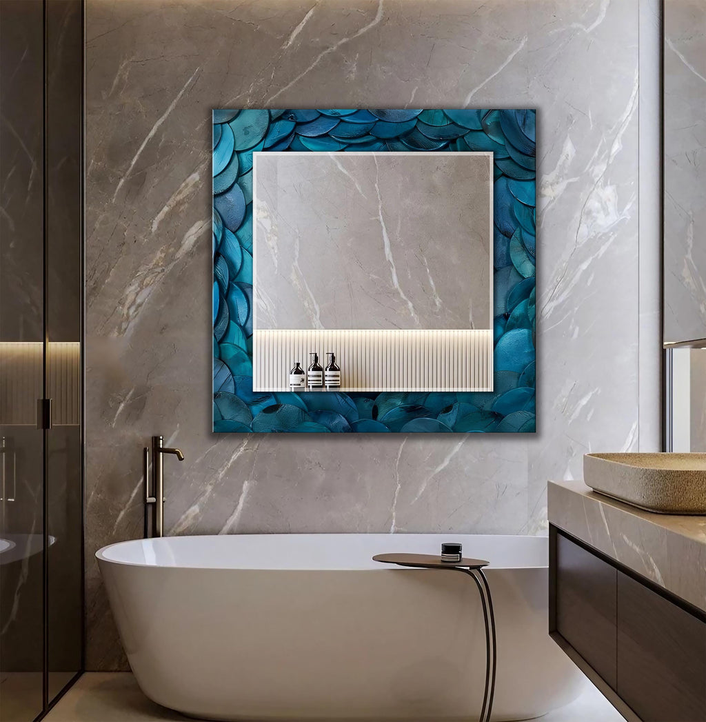 Customizable Mirror, Wall Art as Mirror | Decorative Mirror | Large Statement Mirror