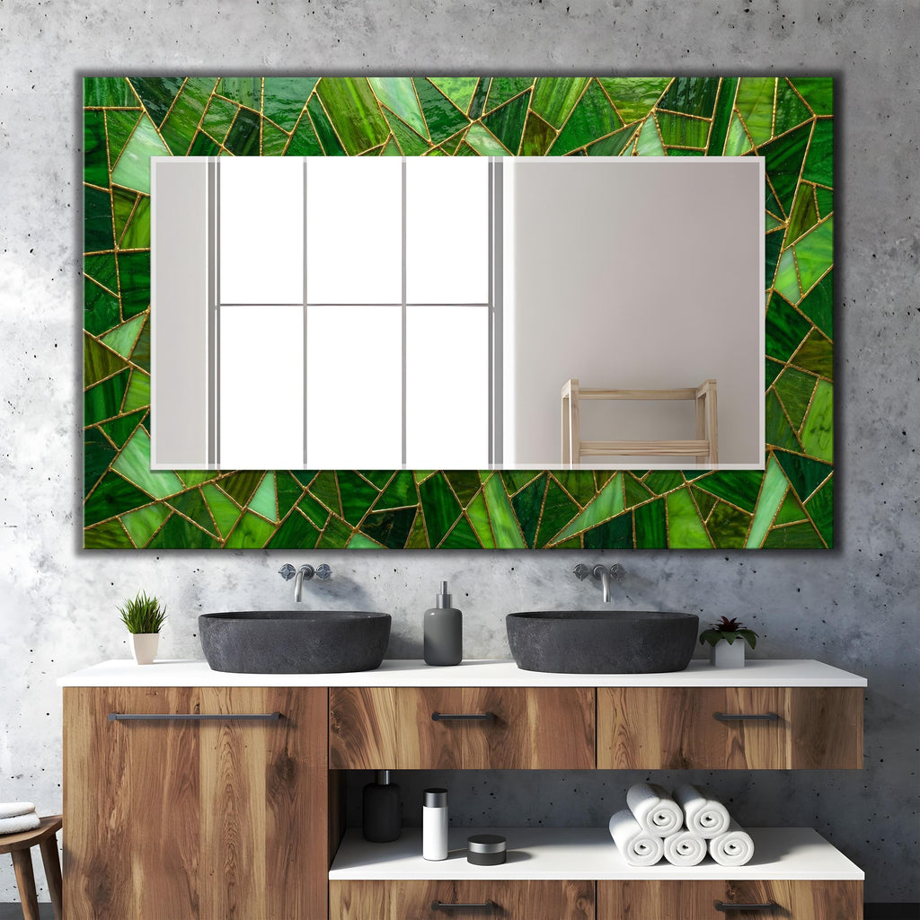 Customizable Mirror, Wall Art as Mirror | Decorative Mirror | Large Statement Mirror