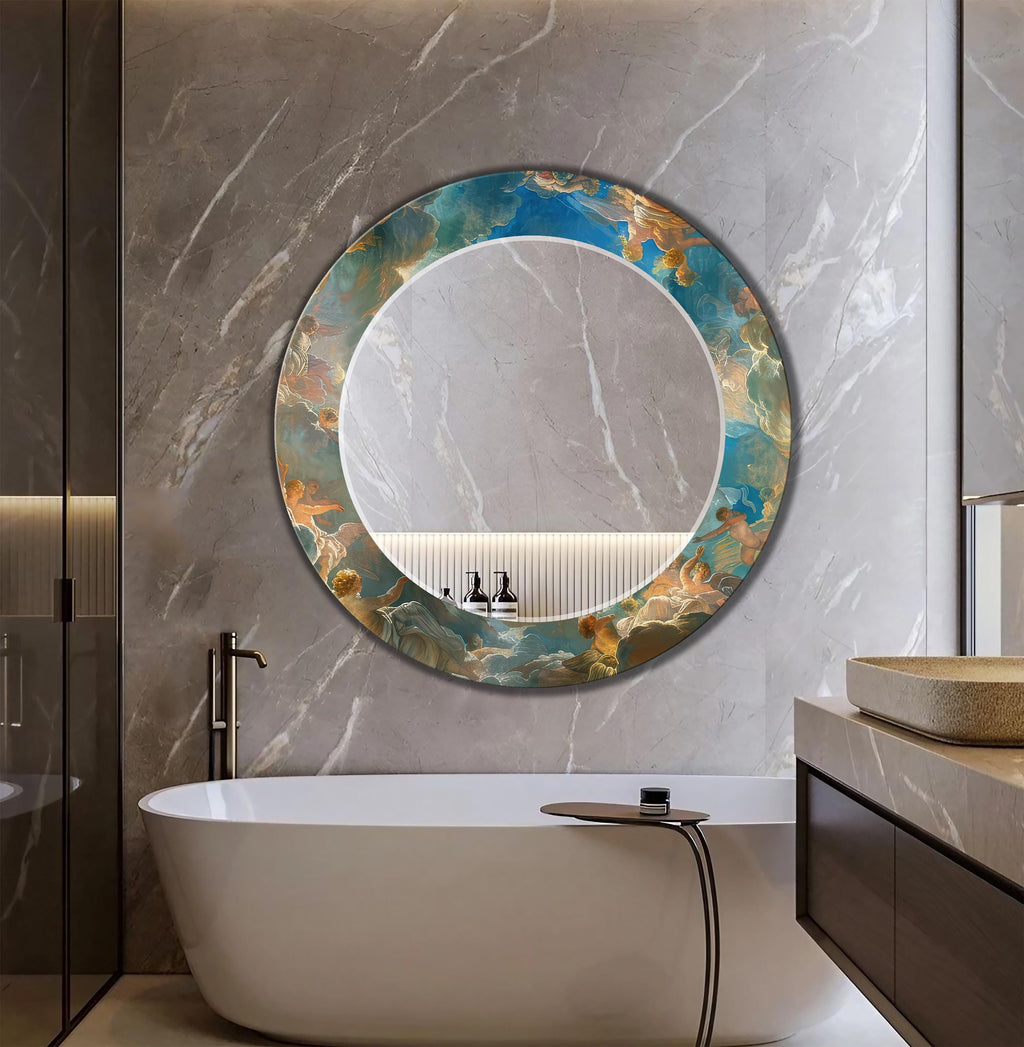 Customizable Mirror, Wall Art as Mirror | Decorative Mirror | Large Statement Mirror