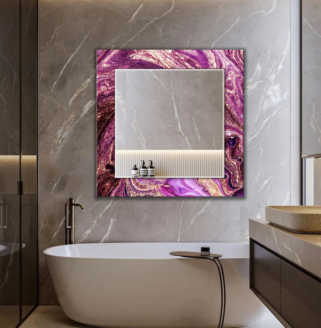 Customizable Mirror, Wall Art as Mirror | Decorative Mirror | Large Statement Mirror