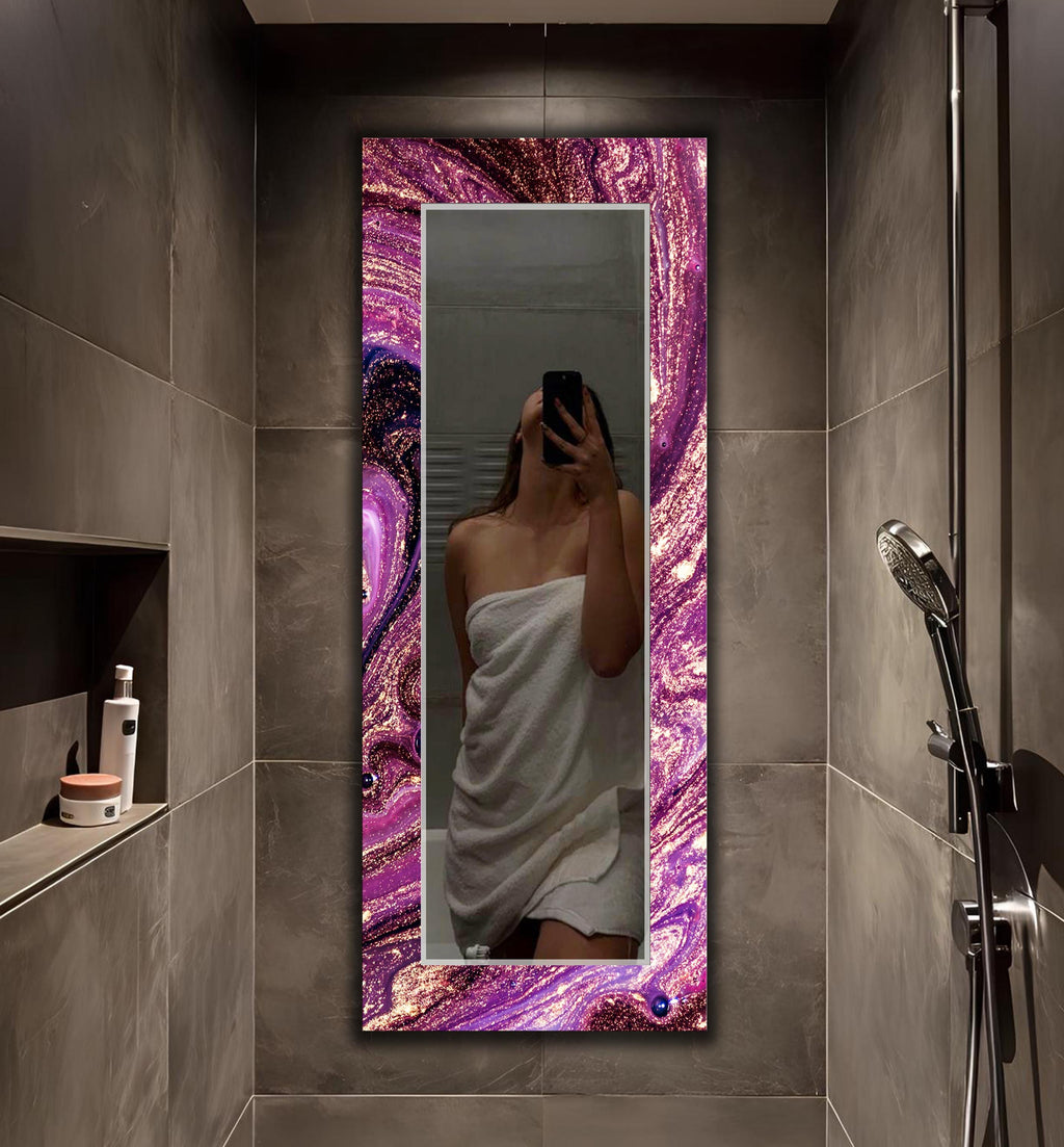 Customizable Mirror, Wall Art as Mirror | Decorative Mirror | Large Statement Mirror