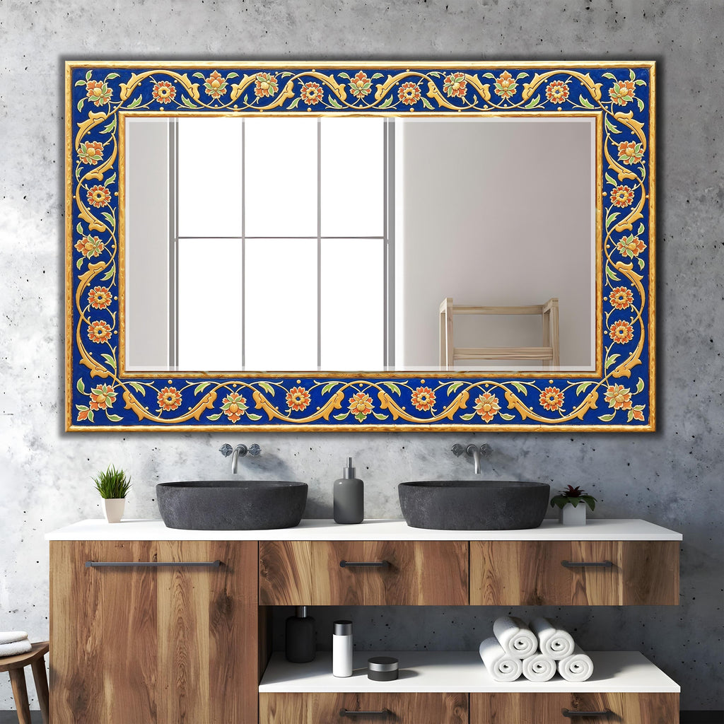 Customizable Mirror, Wall Art as Mirror | Decorative Mirror | Large Statement Mirror