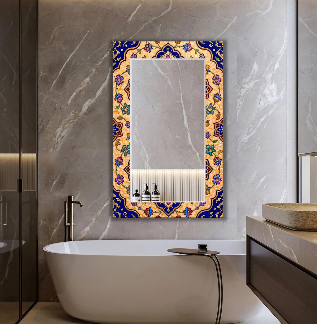 Customizable Mirror, Wall Art as Mirror | Decorative Mirror | Large Statement Mirror