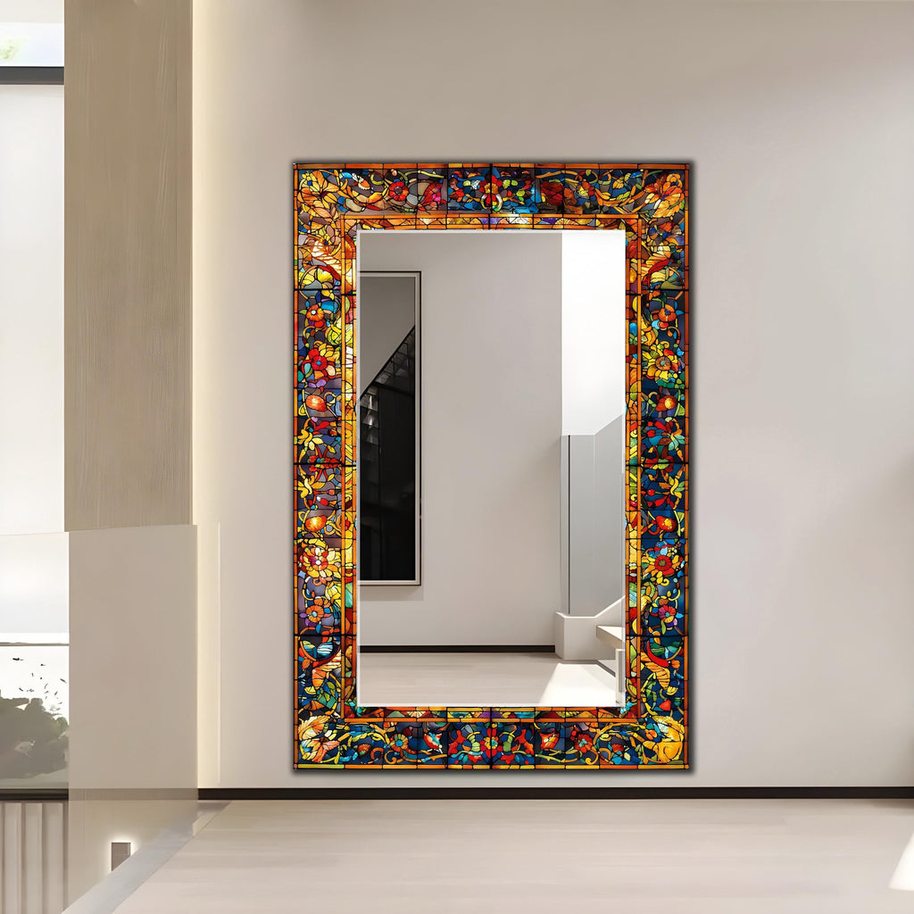 Customizable Mirror, Wall Art as Mirror | Decorative Mirror | Large Statement Mirror