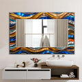 Customizable Mirror, Wall Art as Mirror | Decorative Mirror | Large Statement Mirror