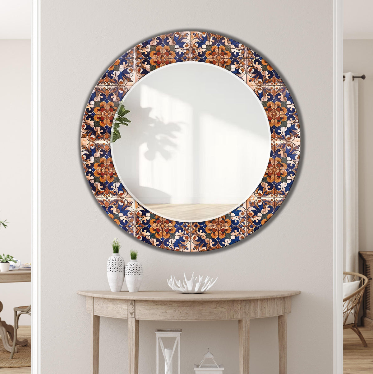 Customizable Mirror, Wall Art as Mirror | Decorative Mirror | Large Statement Mirror