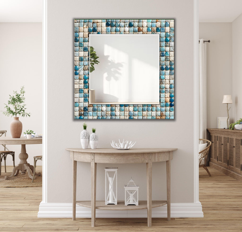 Customizable Mirror, Wall Art as Mirror | Decorative Mirror | Large Statement Mirror