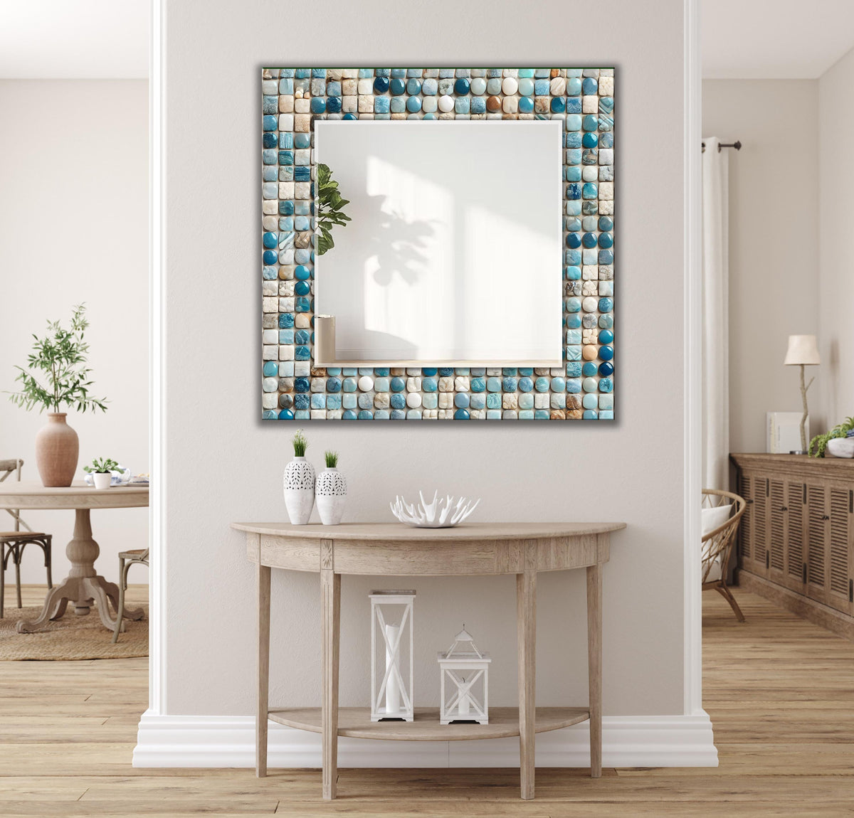 Customizable Mirror, Wall Art as Mirror | Decorative Mirror | Large Statement Mirror