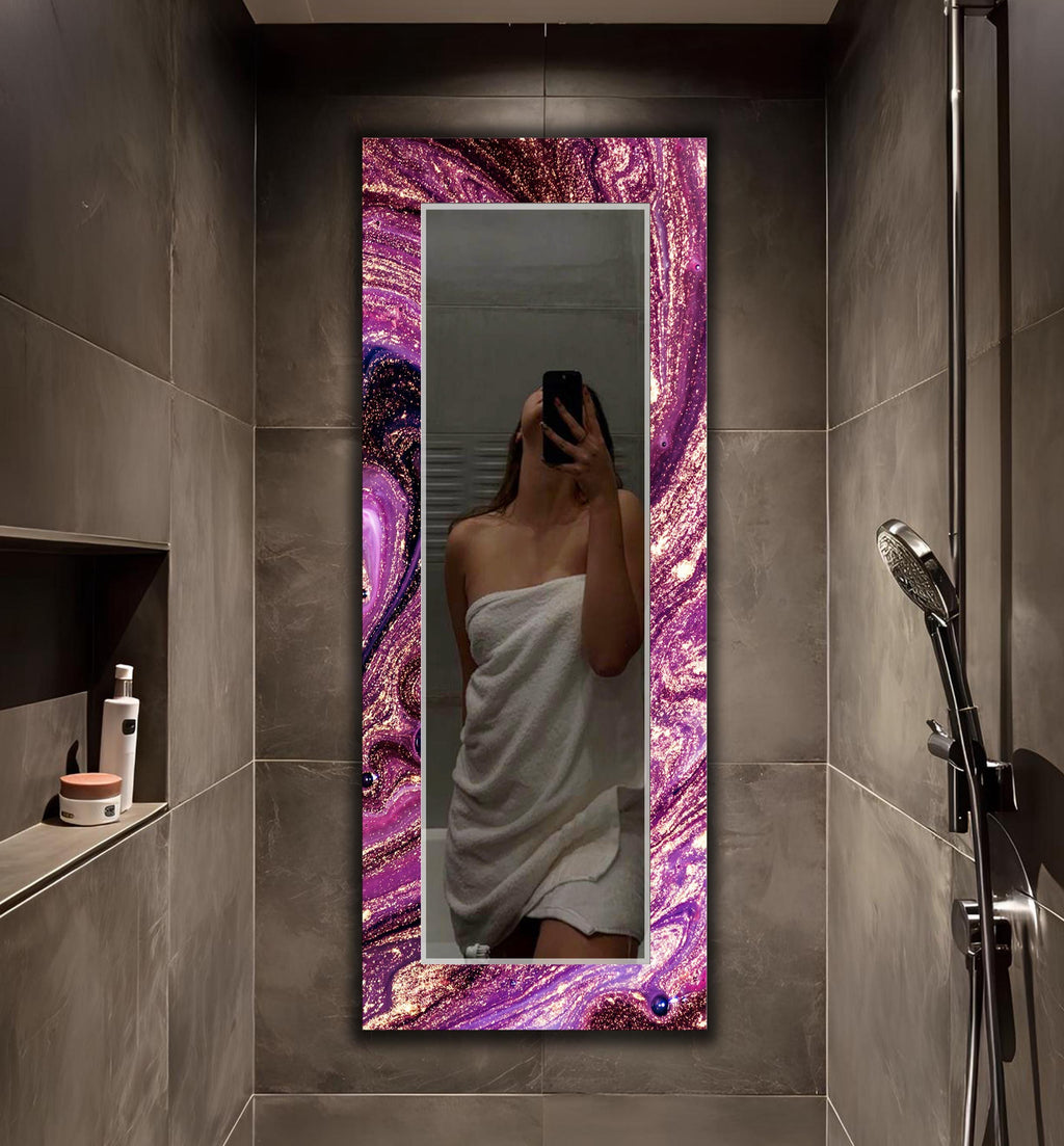Customizable Mirror, Wall Art as Mirror | Decorative Mirror | Large Statement Mirror
