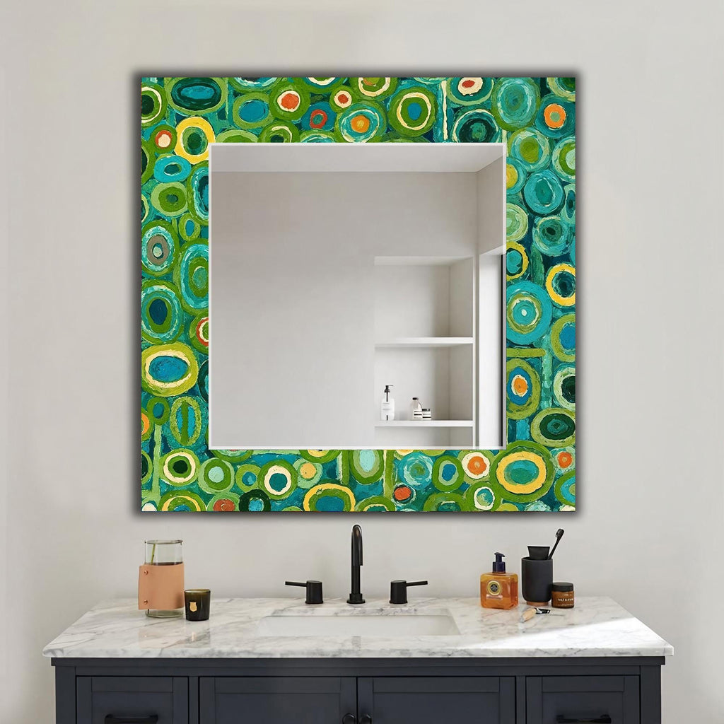Customizable Mirror, Wall Art as Mirror | Decorative Mirror | Large Statement Mirror