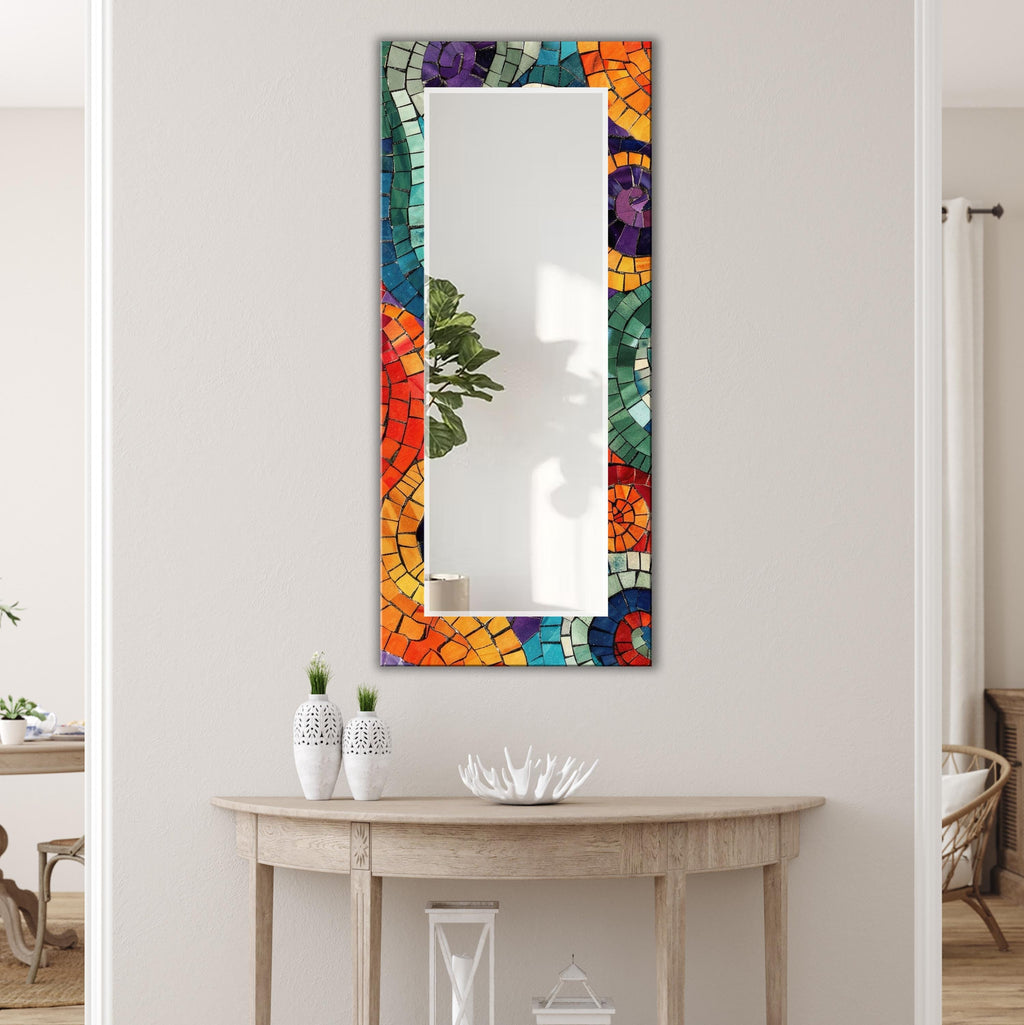 Customizable Mirror, Wall Art as Mirror | Decorative Mirror | Large Statement Mirror