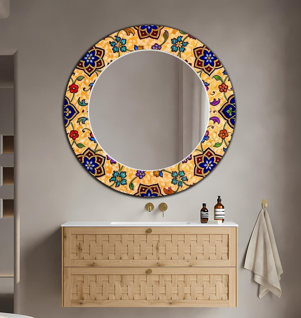 Customizable Mirror, Wall Art as Mirror | Decorative Mirror | Large Statement Mirror