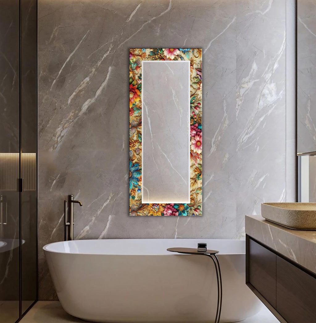 Customizable Mirror, Wall Art as Mirror | Decorative Mirror | Large Statement Mirror