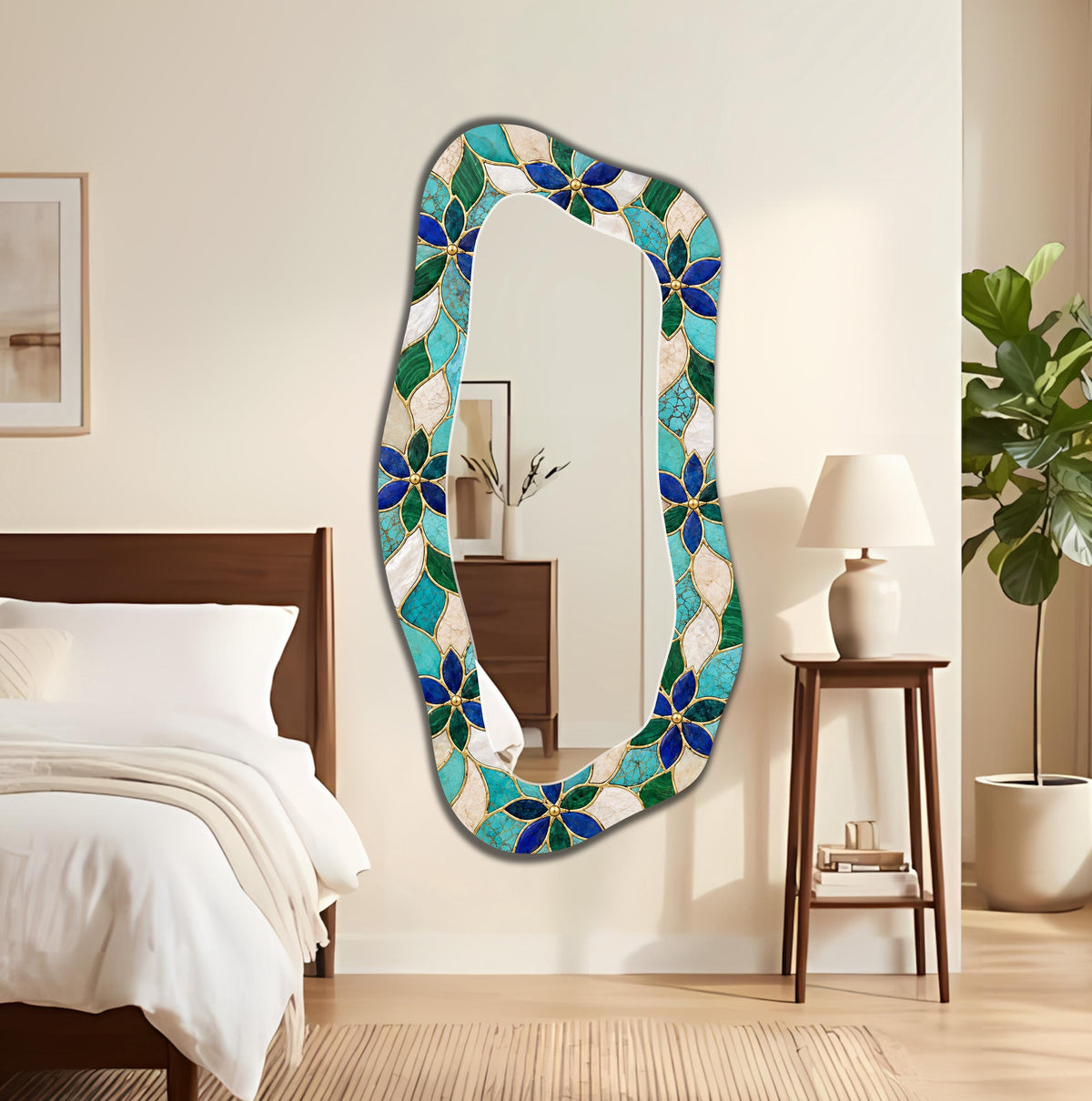 Customizable Mirror, Wall Art as Mirror | Decorative Mirror | Large Statement Mirror