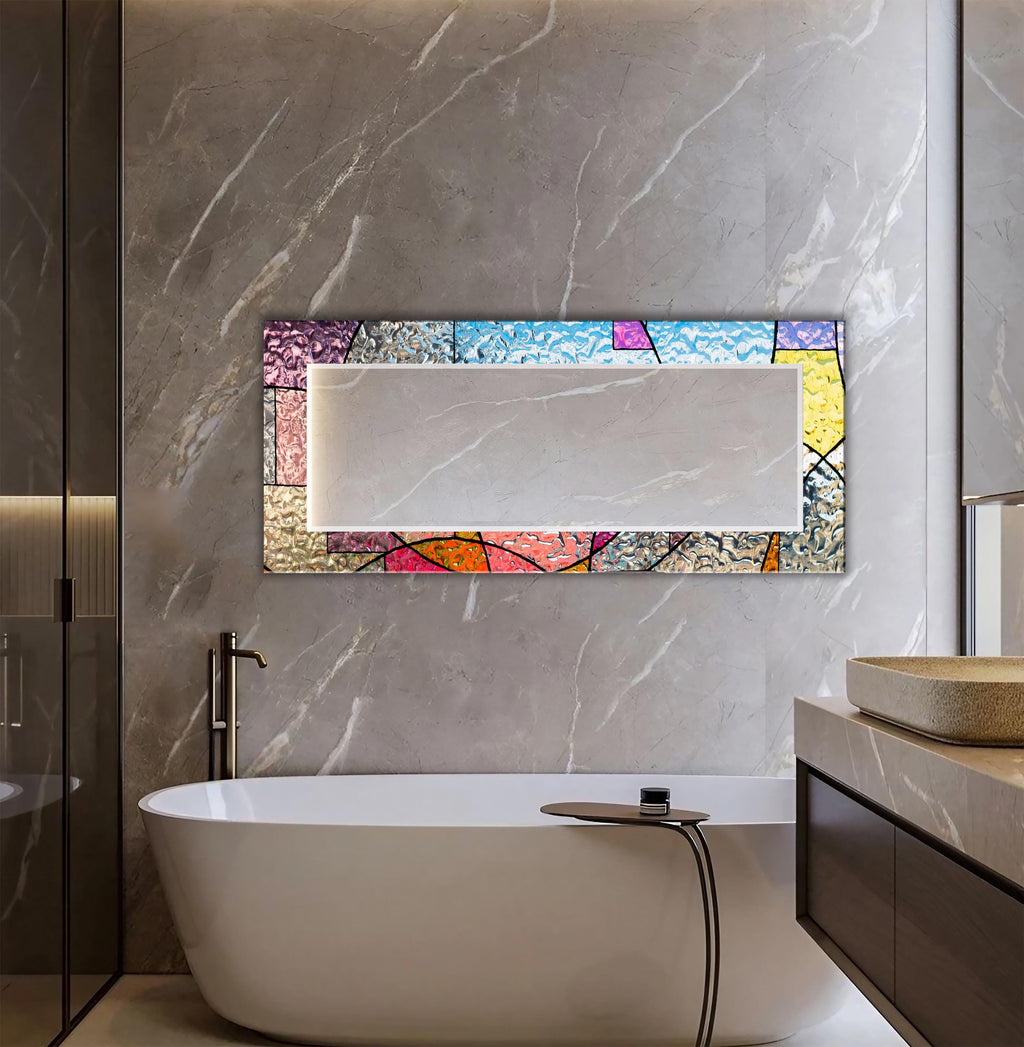 Customizable Mirror, Wall Art as Mirror | Decorative Mirror | Large Statement Mirror
