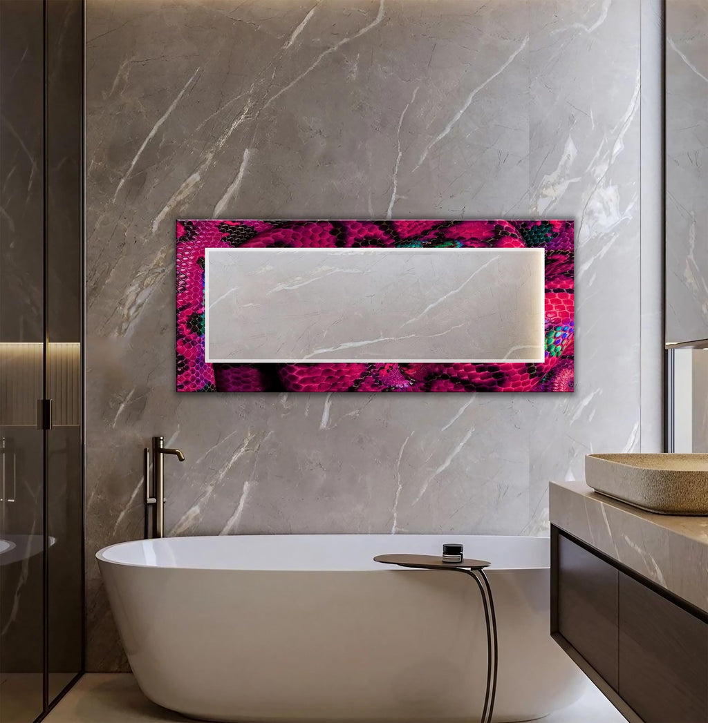 Customizable Mirror, Wall Art as Mirror | Decorative Mirror | Large Statement Mirror