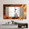 Customizable Mirror, Wall Art as Mirror | Decorative Mirror | Large Statement Mirror