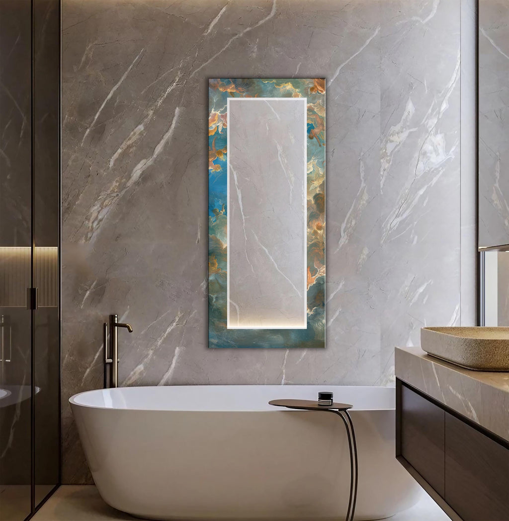 Customizable Mirror, Wall Art as Mirror | Decorative Mirror | Large Statement Mirror