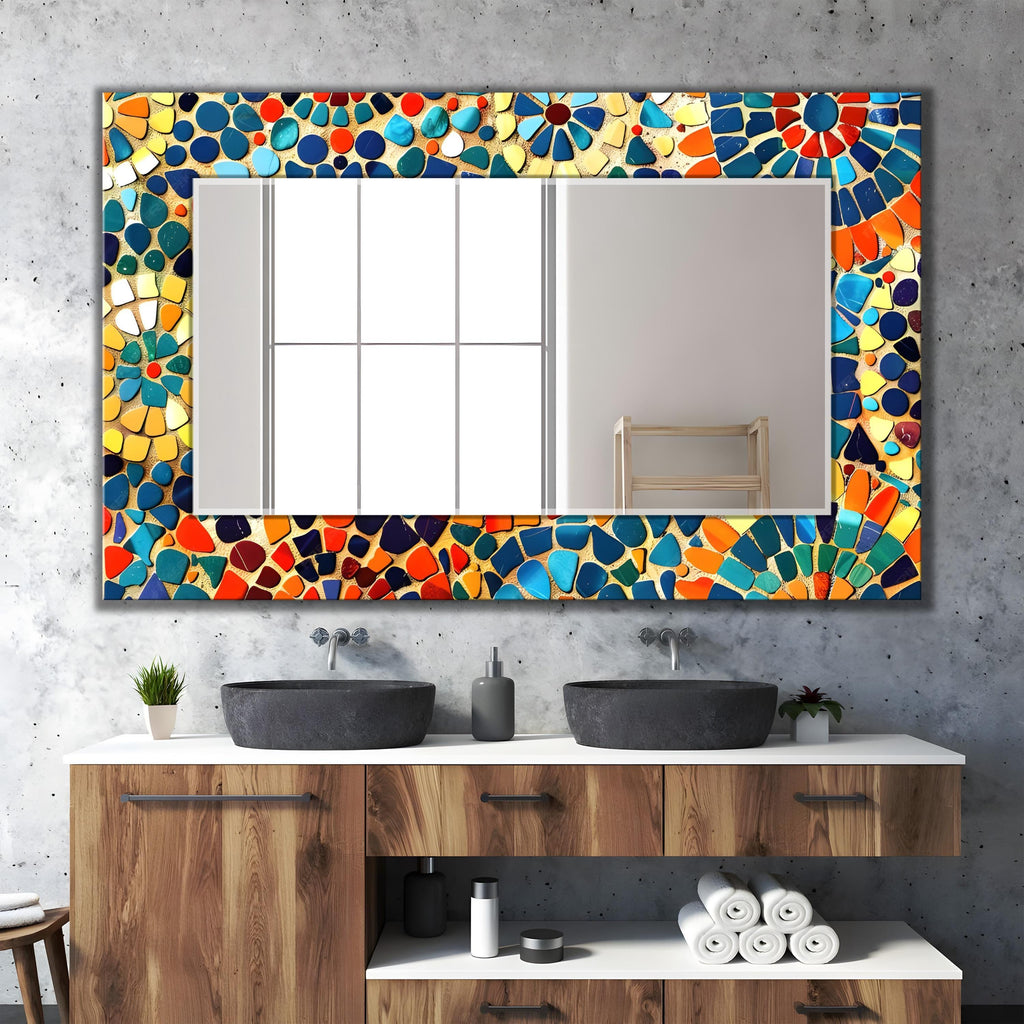 Customizable Mirror, Wall Art as Mirror | Decorative Mirror | Large Statement Mirror